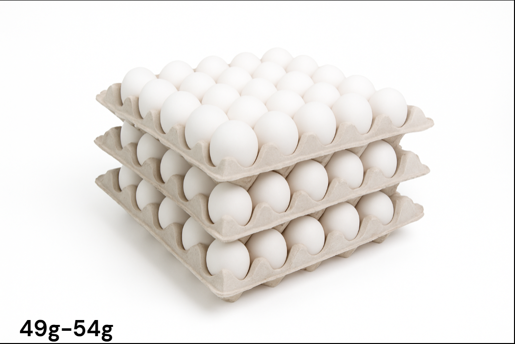 Pack Huevos Segunda Blancos Bandeja x3